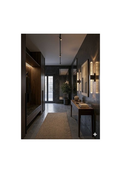Bubblelight Medium 40 Cm Modern Tasarım Led Aplik - Duvar Lambası - Siyah - Elektrikli - Günışığı Çok Renkli