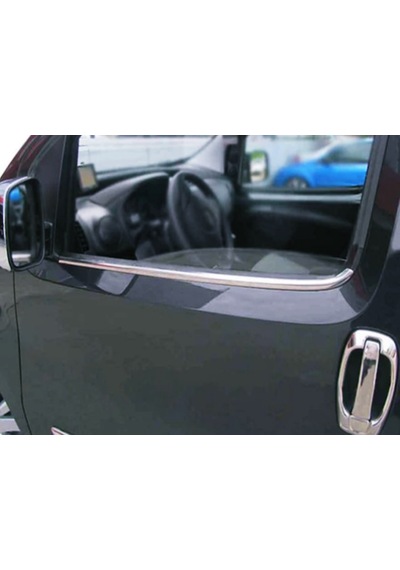 Fiat Fiorino Krom Cam Çıtası 2 Parça P.çelik 2008 Üzeri