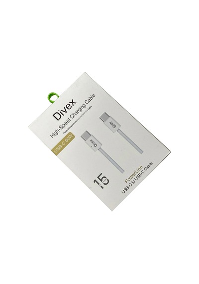 Divex 60w Yüksek Hızlı Type-c Usb-c Şarj Ve Data Kablosu Dc-206