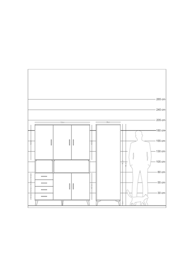 Kronos Dolap 7 Raflı 4 Çekmeceli 5 Kapaklı 132x59x195 Çam-çam... Çam Kronos Dolap 7 Raflı 4 Çekmeceli 5 Kapaklı 132x59x195 Çam-çam... Çam