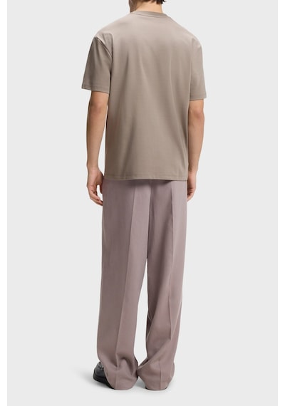 Hugo Erkek T Shirt 50505201 237 Gri