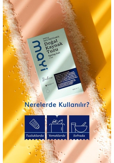 Mayi Tuz İnce Öğütülmüş Tuz Paketi 2 x 600 G