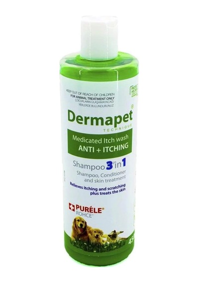Dermapet 450 Ml Dermatolojik Etkili Kedi Ve Köpek İçin Kremli Şampuan