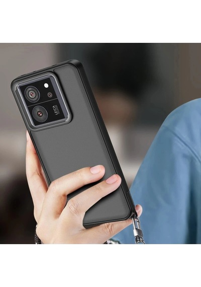 Durukar Mi 13t Kılıf Elegant Kapak - Pudra