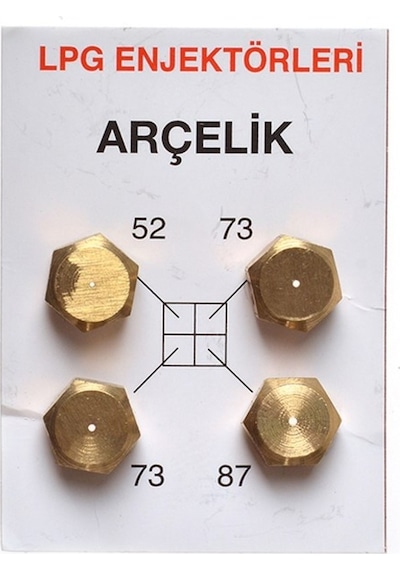 Lpg Ocak Memesi̇ Enjektör 4Lü Set Arçelik Beko Uyumlu Tüp - 231519842