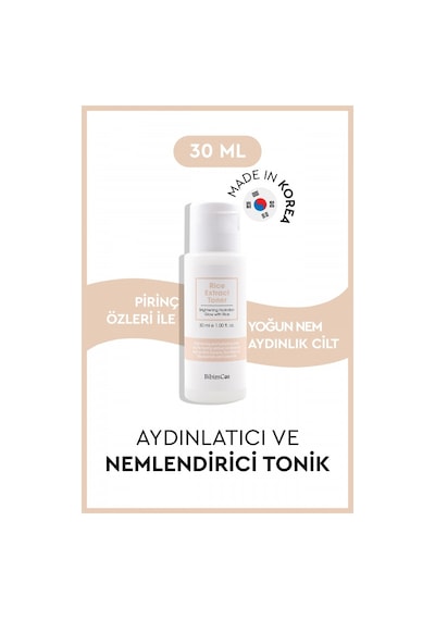 BibimCos Aydınlatıcı Pirinç Özlü Tonik 30 ML