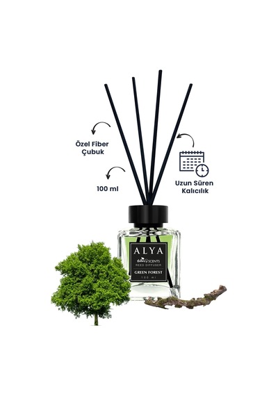 Alya Nature's Scents Green Forest Bambu Çubuklu Oda Kokusu 100 ML