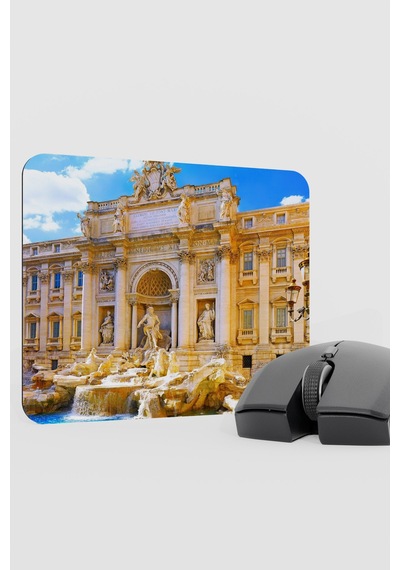 Roma İtalya V5 22x18 Gaming Kauçuk Kaymaz Taban Mouse Pad Fare Altlığı