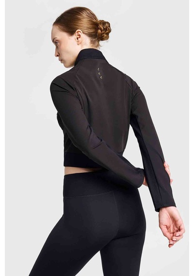 Lescon Kadın Antrenman Yarım Fermuarlı Sweatshirt 26b-2059 siyah