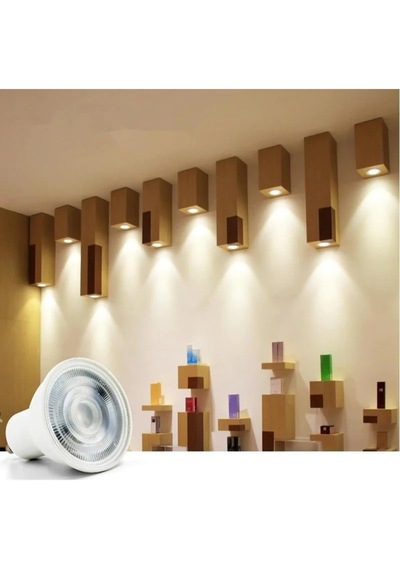 Ct-4215 8w Gu10 Led Spot Ampul 6400k Beyaz Işık Çanak Tip 620 Lümen, Cat439 Diğer