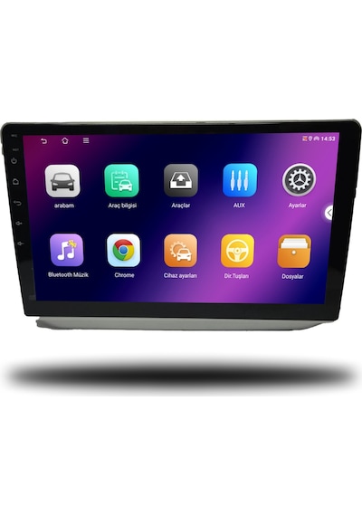 Caros Skoda Fabia 2008-2014 Uyumlu Android Multimedya 6gb Ram 128gb Hafıza 9"
