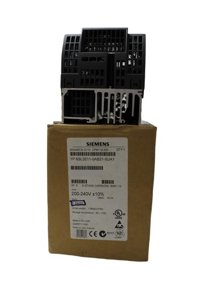 6sl3211-0ab21-5ua1 Sıemens Sınamıcs G110-cpm110 Ac Drıve Yeni Kutu Açık