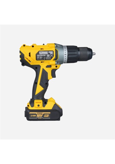 Akülü Darbeli Matkap 50nm 18v 2x2.0 Ah Akü Rtrmax X-lıon - Rtx1820