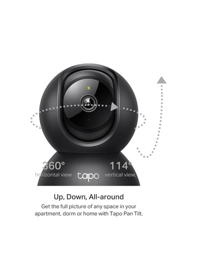 Tapo C211 2-pack 2k 3mp Yatay Ve Dikey Ev Güvenliği Wi-fi Kamerası 2'li