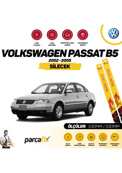 Vw Passat B5 İnwells Ön Muz Silecek Takımı 2002-2005