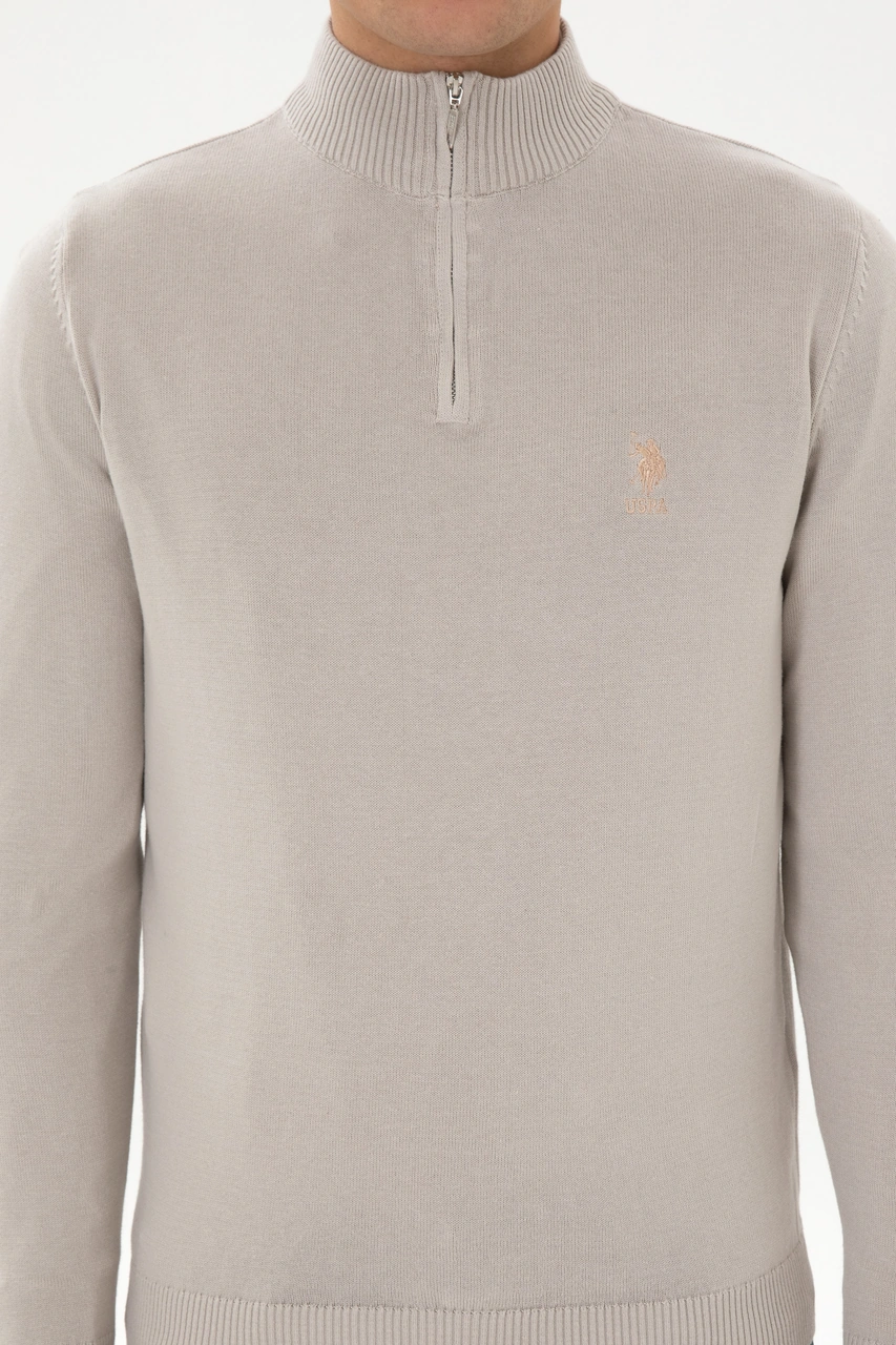 U.s. Polo Assn. Erkek Taş Kazak /triko 50315823-vr049 Tas