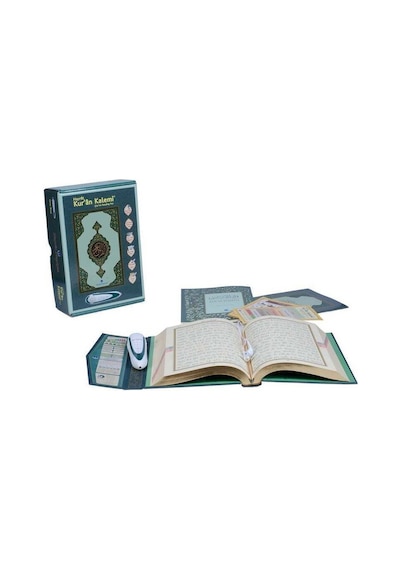 Hayrat Kalem Kuran Kuran Okuyan Kalem Büyük Cami Boy Yeşil N11.590