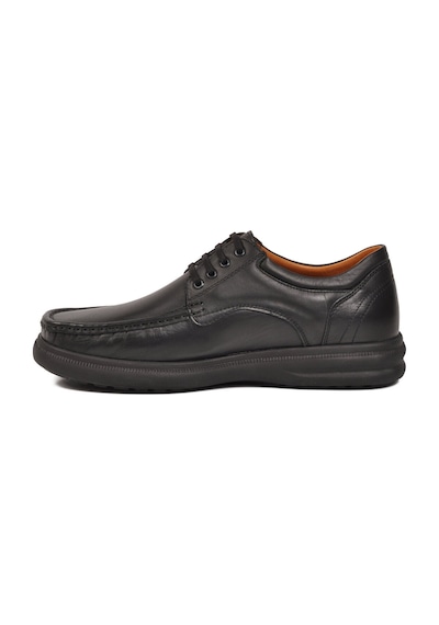 Dr.Flexer Siyah Hakiki Deri Ortopedik Erkek Casual Ayakkabı 020610 M