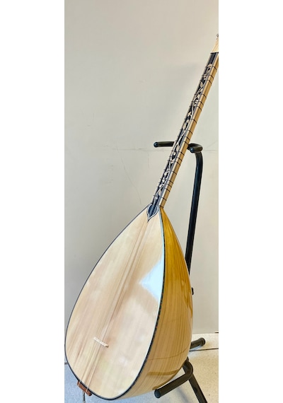 Gitar Burgulu Jak Girişli Kısa Sap Dut Bağlama