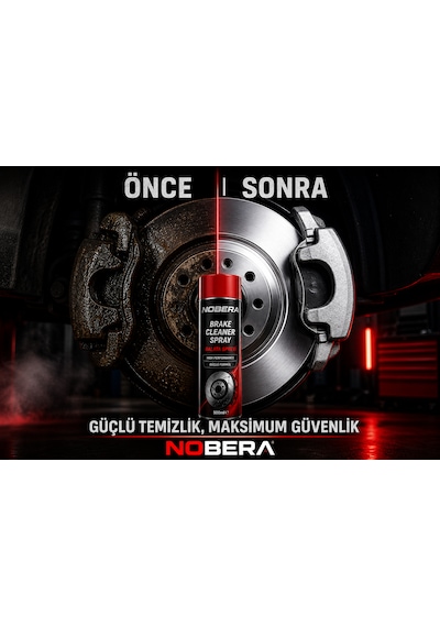 Nobera Fren Balata Temizleyici Sprey 500 Ml X 5 Adet
