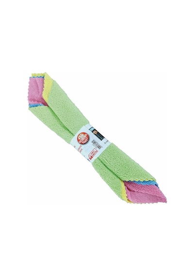 Aurokit Mikrofiber Bez 4'lü 30x30m Açık Yeşil