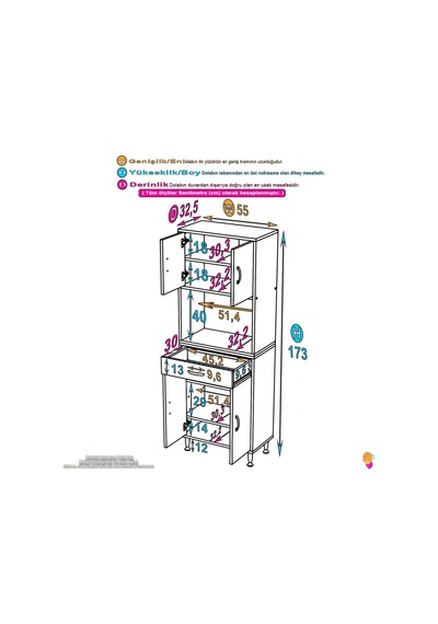 Eliusta Artex 55 Cm Yüksek Organizasyonlu Boy Dolabı 55x173x32,5 Cm Beyaz Banyo/mutfak Dolabı Beyaz Eliusta Artex 55 Cm Yüksek Organizasyonlu Boy Dolabı 55x173x32,5 Cm Beyaz Banyo/mutfak Dolabı Beyaz