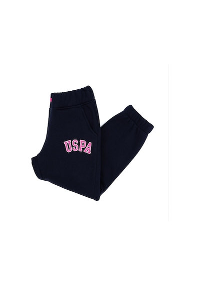 U.S. Polo Assn. Kız Çocuk Lacivert Şardonlu Jogger Eşofman Altı 50317893-VR033