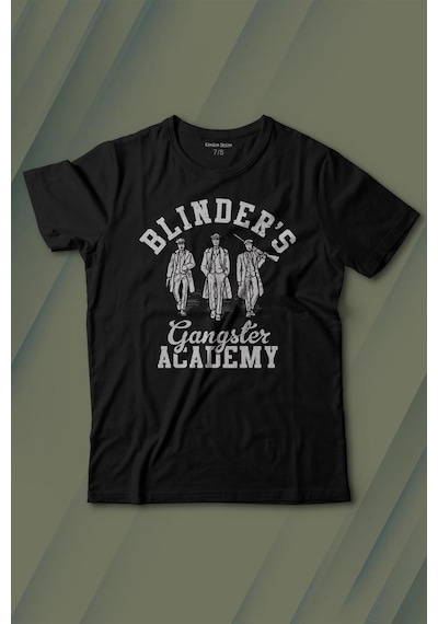 Kendim Seçtim Peaky Blinders Gangster Academy Dizi Baskılı Tişört Çocuk T-shirt 001