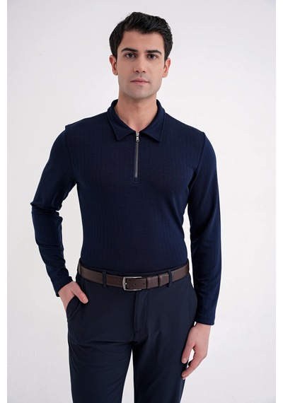 Efor Ts 919 T-shırt Comfort Lacivert Lacivert