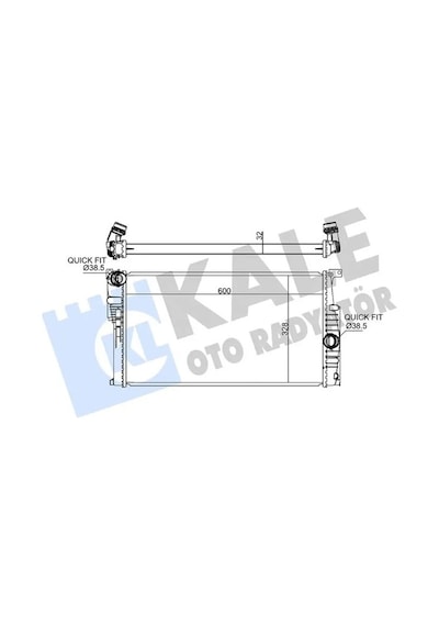 Bmw 120i F21 Motor Radyatoru 2015-2016 N13b16a Kale 346075