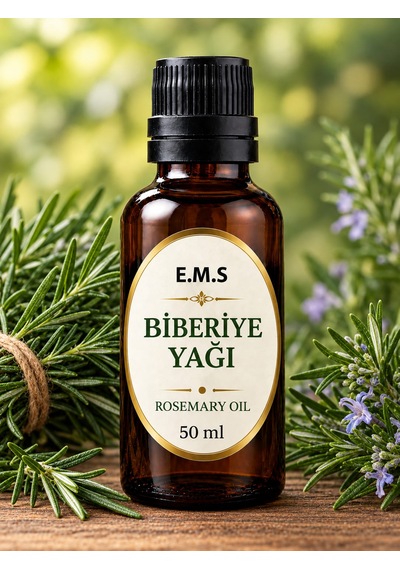 50 Ml Biberiye Yağı Rosemary Oil Saç Ve Cilt Bakım Yağı.