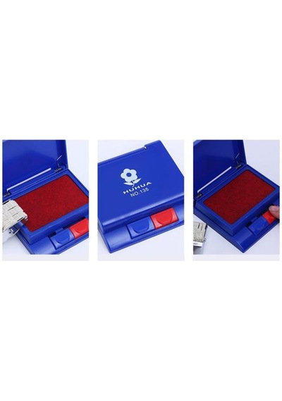 Mühürcüm Stampa Mürekkep Çift Renk Baskı Pedi İç: 86cmx51mm R5824hd Karışık
