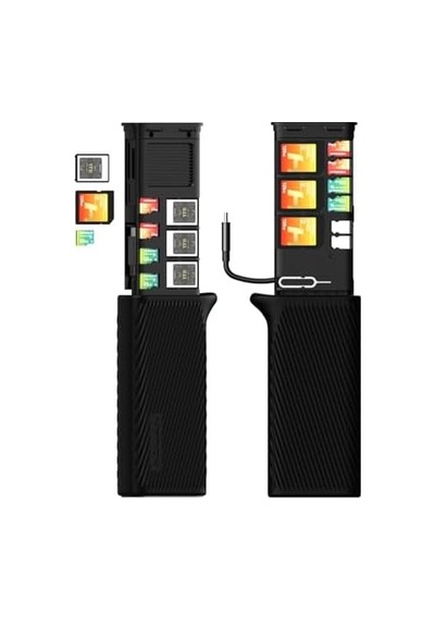 Cfexpress Tip A Kart Okuyucu, Kart Kılıfı Ve Kart Tutucu Cf A Kart Ve Sd Ve Mikro Sd Kart, Usb3.2 Gen2 10gbps, Aynı Anda 3 Kart Okuyun, Alüminyum Kart Adaptörü Siyah, Cfexpress Tip A Kart Okuyucu Cfexpress Tip A Kart Okuyucu, Kart Kılıfı Ve Kart Tutucu Cf A Kart Ve Sd Ve Mikro Sd Kart, Usb3.2 Gen2 10gbps, Aynı Anda 3 Kart Okuyun, Alüminyum Kart Adaptörü Siyah, Cfexpress Tip A Kart Okuyucu