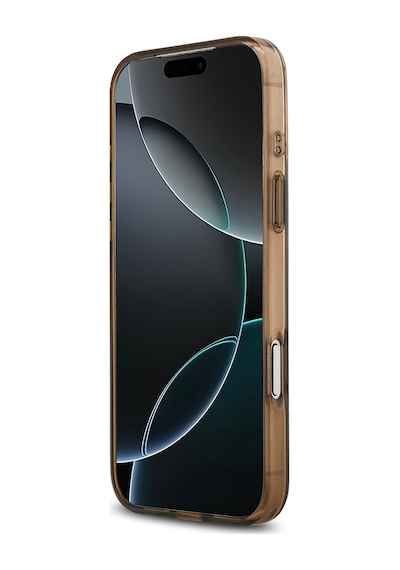 Apple Uyumlu iPhone 17 Pro Kılıf Guess Lisanslı M-safeli Iml Baskılı Klasik Logolu 4g Desenli Kahverengi Kahverengi
