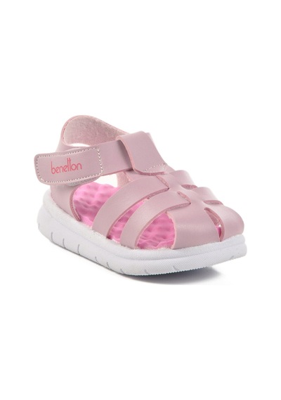 United Colors Of Benetton Lila Cırtlı Kız Bebek Sandalet Bn-1245 B