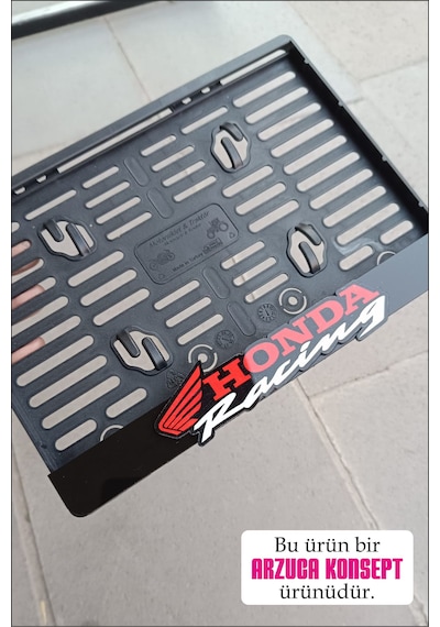 Motosiklet Plakalığı - Honda Racing Motor Plakalığı Honda Honda Racing Motor Plakalık