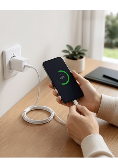 Type-c - C Kablolu 35w Hızlı Şarj Başlığı Seti 0