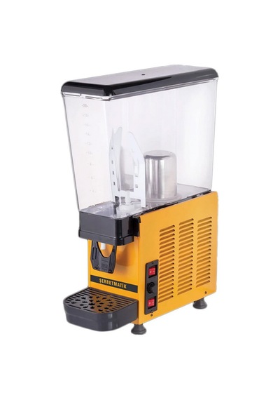 Tekli Karıştırıcılı 20 Litre Elektrikli İçecek Soğutma Makinesi