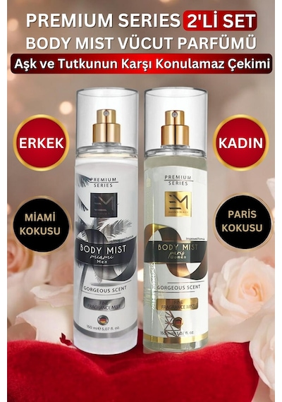 Em Amanos Beauty Miami + Paris Vücut Spreyi 2 x 150 ML