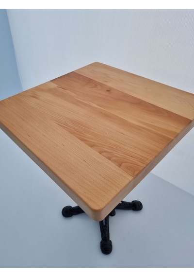 Bintaşmobilya Kayın Kütük Cafe Masası 60X60