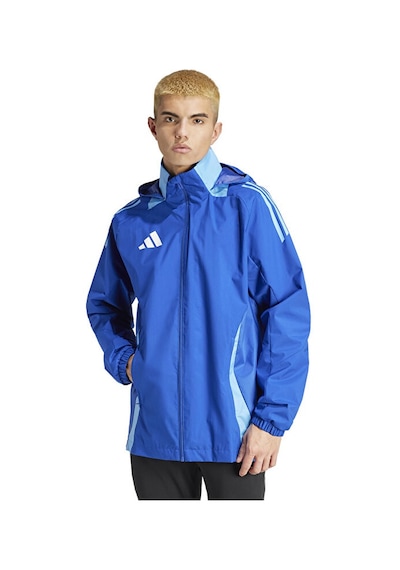 Adidas Tiro24 C Awjkt Erkek Futbol Antrenman Ceketi Ir7561 Mavi
