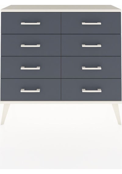 Arges Şifonyer 8 Çekmeceli 88x30x80 Çam-aytaşı/antrasit Aytaşı/antrasit Arges Şifonyer 8 Çekmeceli 88x30x80 Çam-aytaşı/antrasit Aytaşı/antrasit