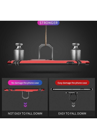 Xiaomi Mi 9 Kılıf Zore Vega Kapak Mavi