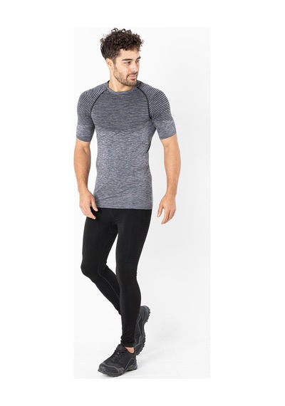 Miofit Erkek Active Melange Kısa Kollu Dikişsiz Spor Tişört