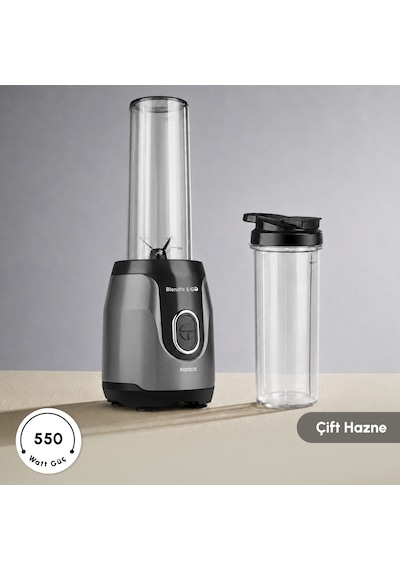 Karaca Blendfit Go Personal Kişisel Smoothie Çift Hazne Blender