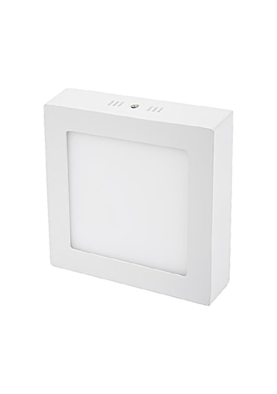 18w Sıva Üstü Led Panel Kare Beyaz