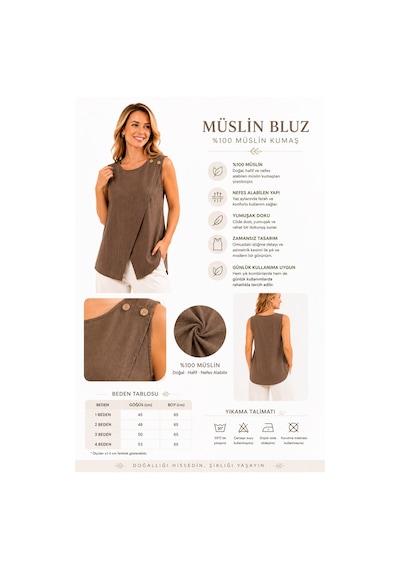 Duygu Altıntaş %100 Müslin Asimetrik Kesim Kolsuz Bluz Hafif, Nefes Alan Yazlık Kadın Bluz Kahverengi - 891343662 Kahverengi - 891343662 Kahverengi Duygu Altıntaş %100 Müslin Asimetrik Kesim Kolsuz Bluz Hafif, Nefes Alan Yazlık Kadın Bluz Kahverengi - 891343662 Kahverengi - 891343662 Kahverengi