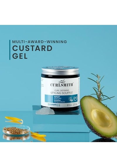Tr Curl Tanımlayıcı Şekillendirici Sufle - Dalgalı, Kıvırcık Ve Bobinli Saçlar İçin Vegan Orta Tutma Şekillen