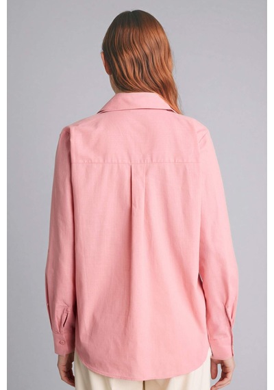 Defacto %100 Pamuk Basic Gömlek W7734az26sppn111 Pembe-pn111