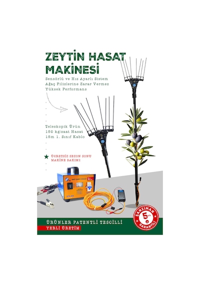 Atlas Pro Zeytin Hasat Makinesi Devir Ayarlı 90 Amper Akü Şarj Cihazı